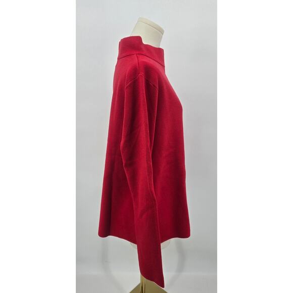 My Element True Red Mockneck Sweater - Picture 2 of 5